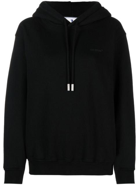 Off-White Diag logo-print cotton hoodie