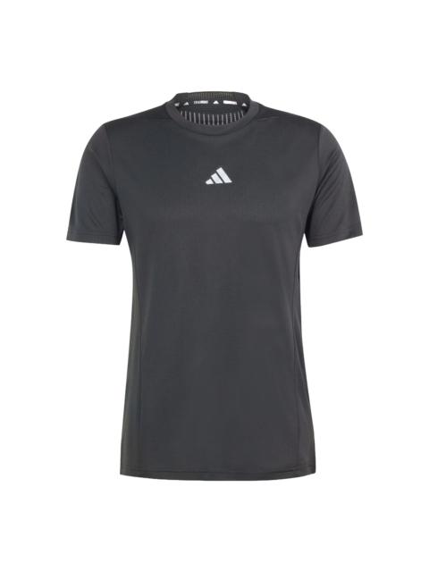 adidas adidas Designed for Training HIIT Workout HEAT.RDY T-shirt Asia Sizing 'Black' IS3739