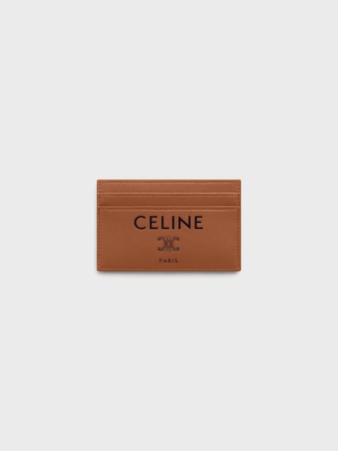 CELINE CARD HOLDER IN SMOOTH LAMBSKIN
