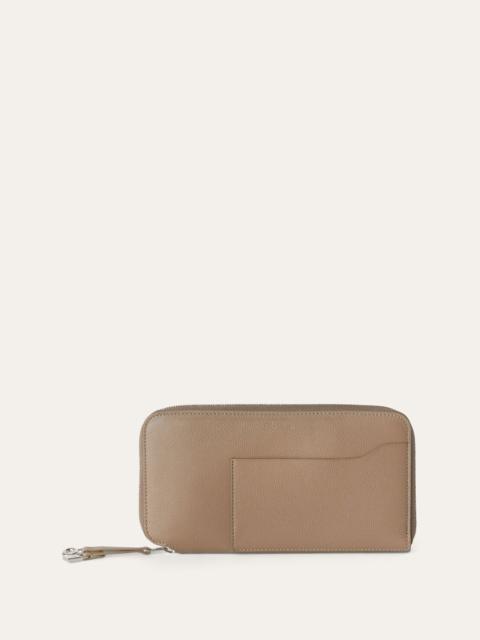 Loro Piana Extra Zip-Around Purse