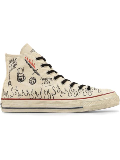 Converse Chuck Taylor All Star Aged 87 HC Hi Stranger Things Natural
