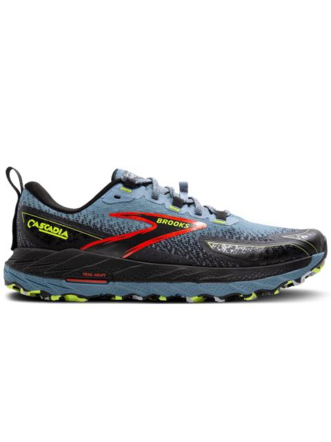 BROOKS BROOKS | Cascadia 18 Trail Running Shoes 'Citadel / Ebony / Lime'