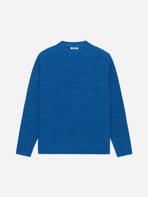 3sixteen Long Sleeve Knit T-Shirt - Vintage Blue