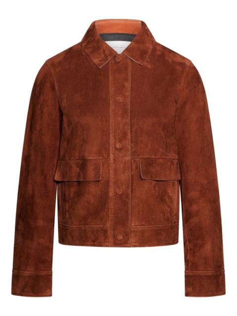 Yves Salomon lamb suede jacket