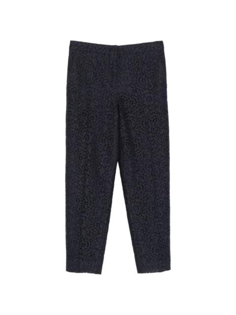 Max Mara Corona lace straight-leg trousers