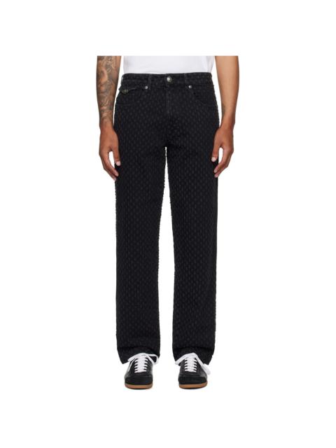 VERSACE JEANS COUTURE Black 5-Pocket Jeans