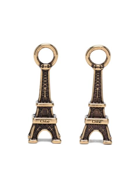Chloé alphabet eiffel tower charm