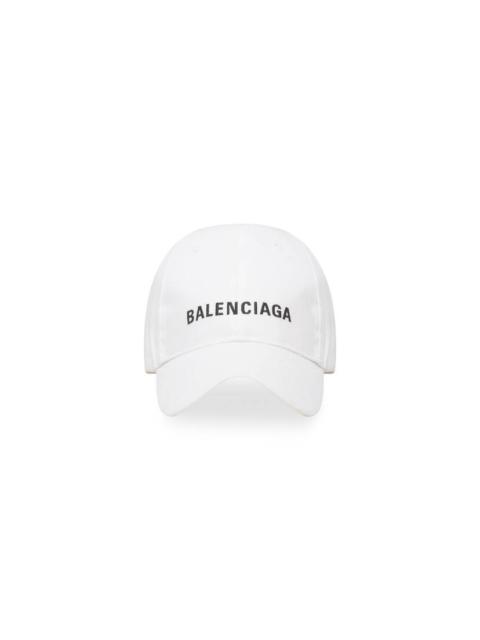 Balenciaga Cap in White/black