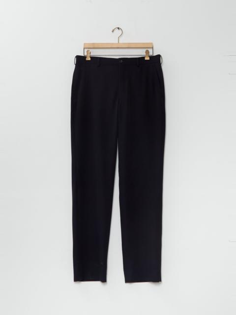 Comme des Garçons Homme Plus Wool Tapered Pants — Navy