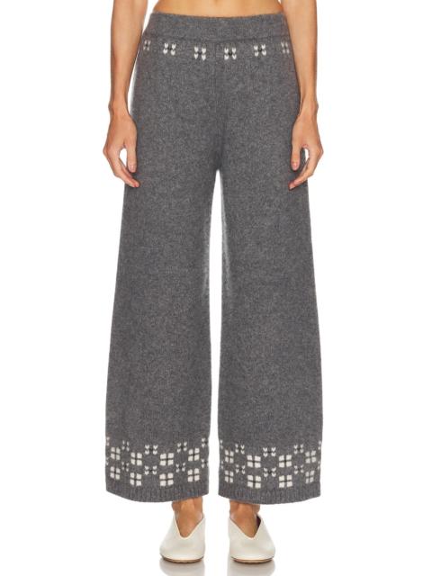 CALLE DEL MAR Winter Fair Isle Pant
