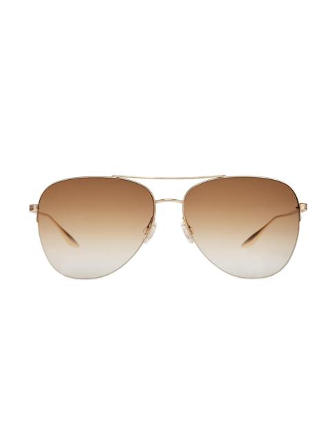 BARTON PERREIRA Women's 62MM Aviator Sunglasses - Gold