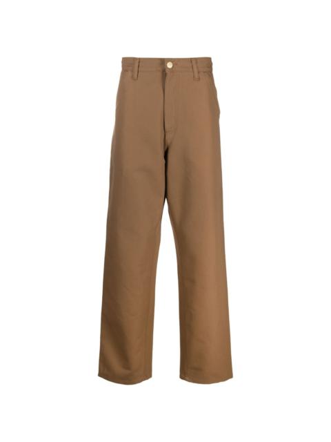 cargo-pockets organic-cotton trousers