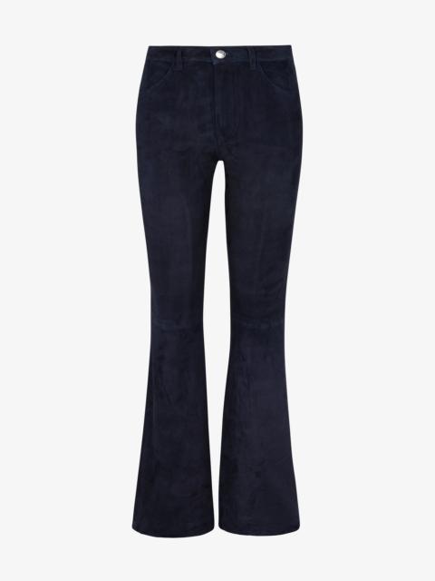 SPRWMN SUEDE 5 POCKET MICRO FLARE