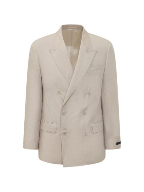 BOSS x David Beckham double-breasted blazer