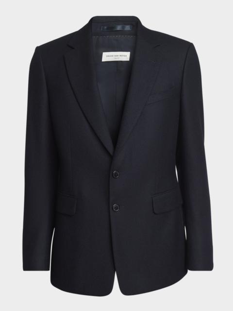 Dries Van Noten Men's Blaine Wool Sport Coat