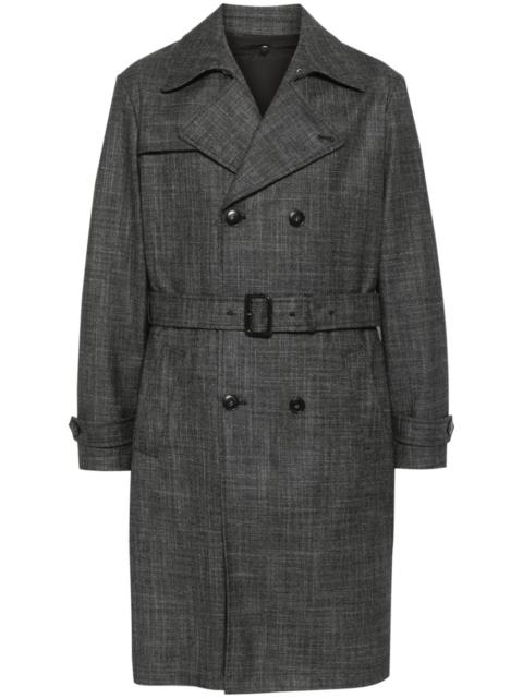 Canali mélange trench coat