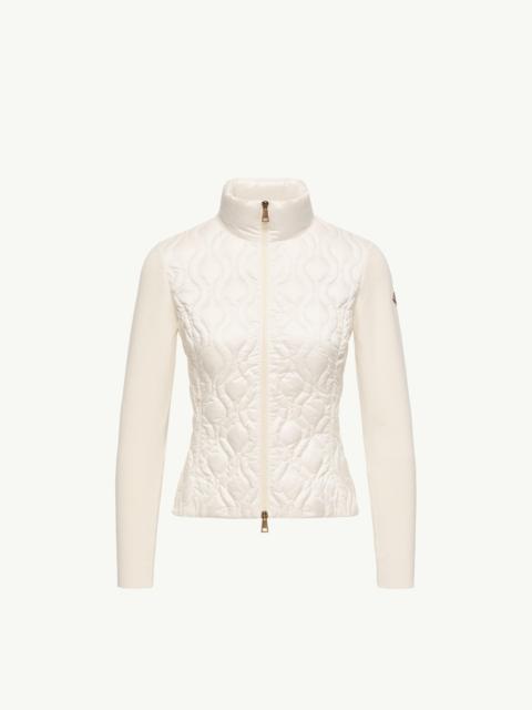 Moncler Cotton Padded Zip-Up Cardigan