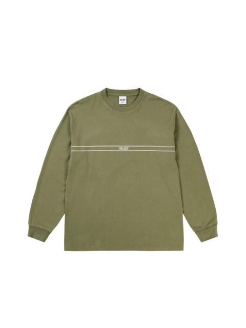PALACE PIGMENT FONT LONGSLEEVE THE DEEP GREEN