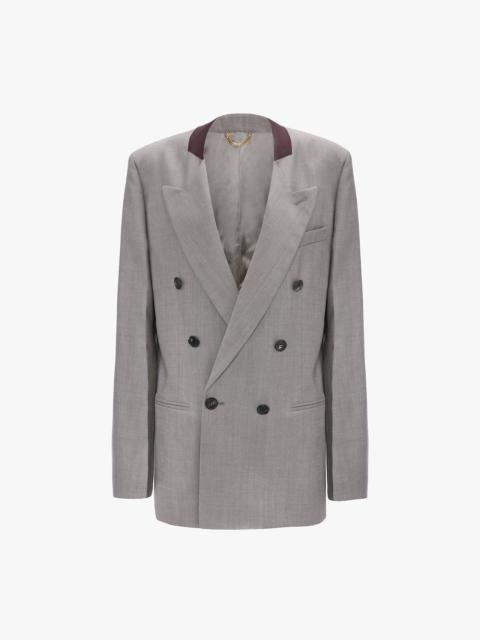 Victoria Beckham Beatrice Jacket In Ore