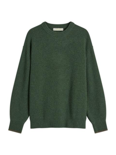 FrizmWORKS FrizmWORKS Patch Round Knit Jumper