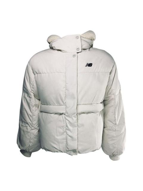 New Balance Sportswear Classic Puffer Therma-FIT Jacket 'White' NP943042-CRE