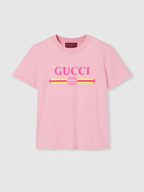 GUCCI Cotton jersey T-shirt with print