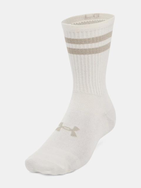 Under Armour Unisex UA Essential 6-Pack Crew Socks