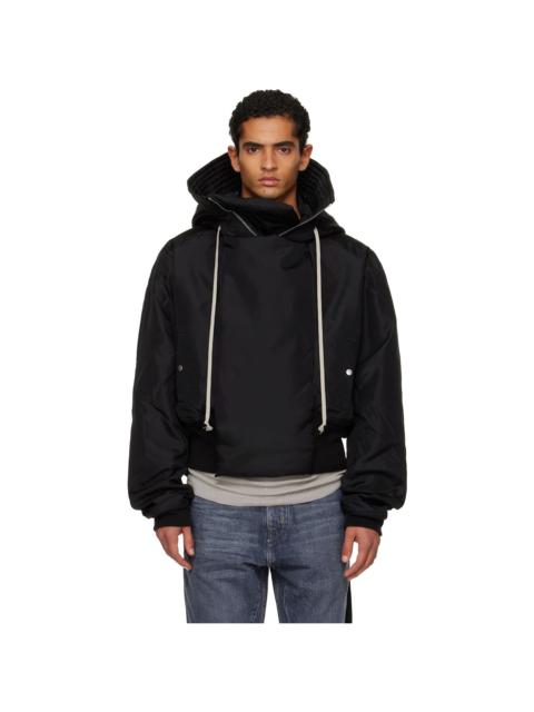 Rick Owens DRKSHDW Black Concordians Cropped Alice Parka