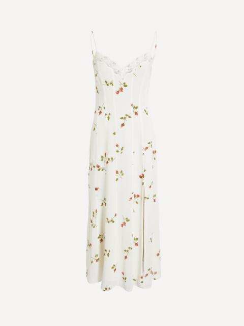 Reformation Lucine Floral-Print Dress