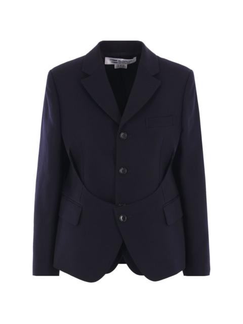 Comme des Garçons Comme des Garçons single-breasted blazer