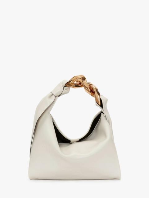 JW Anderson SMALL CHAIN HOBO - LEATHER SHOULDER BAG