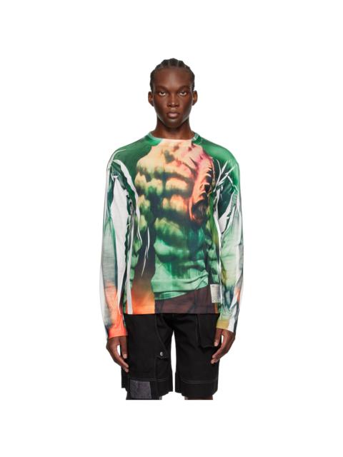 【関税込み】Bless マルチカラー Holidaynorway 長袖Tシャツ BLESS Multicolor Holidaynorway Long Sleeve T-Shirt | REVERSIBLE