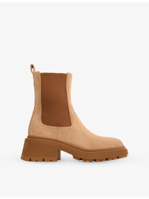JIMMY CHOO Tamia Chelsea Suede Boots
