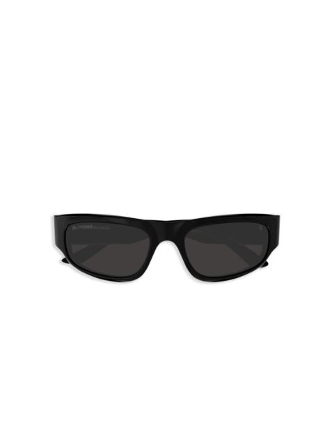 BALENCIAGA rectangular-frame sunglasses