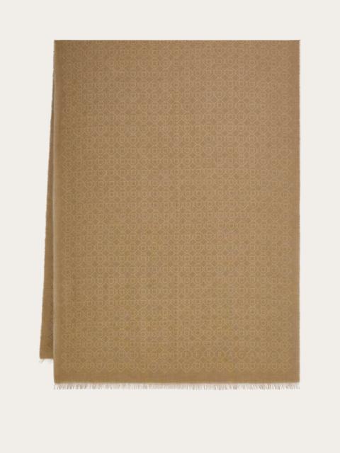 FERRAGAMO Logo embellished stole