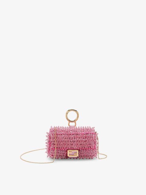 FENDI Charm with purple crystals