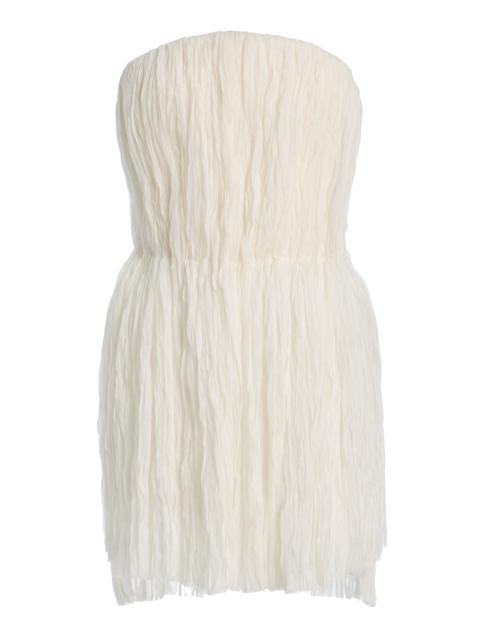 ADAM LIPPES Isla Delphos Crepon Top