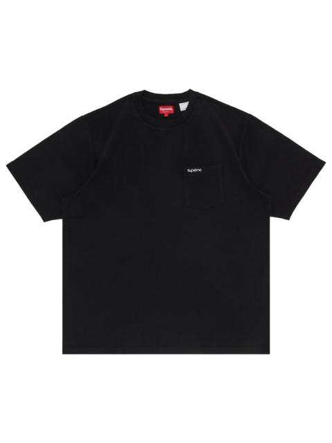 Supreme Supreme Short-Sleeve Pocket Tee 'Black'