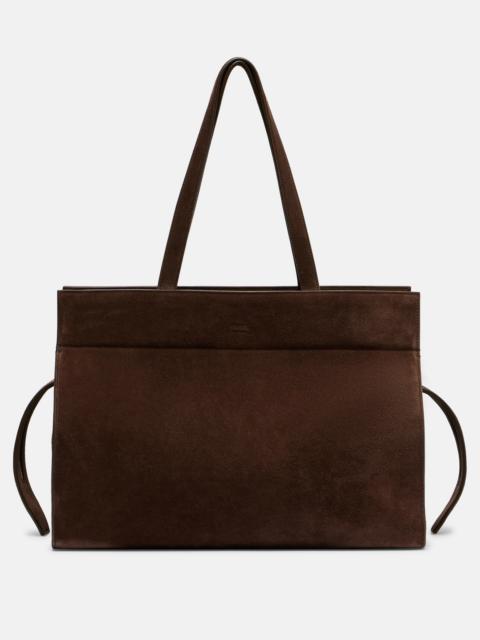 KHAITE Crosby suede tote bag