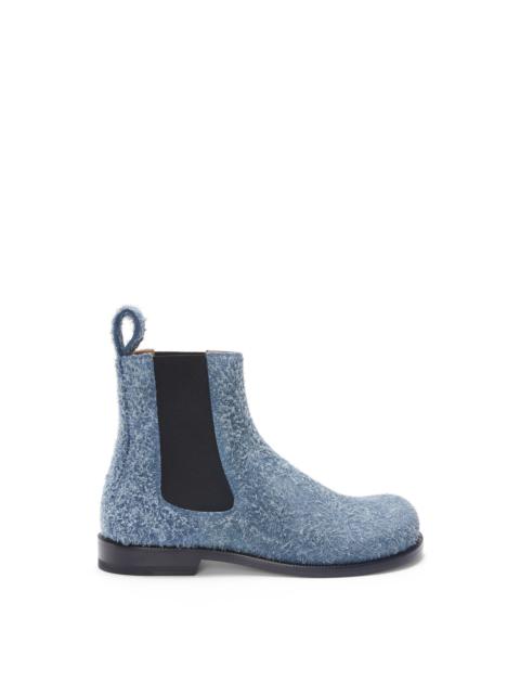 Loewe Campo Chelsea boot in brushed suede