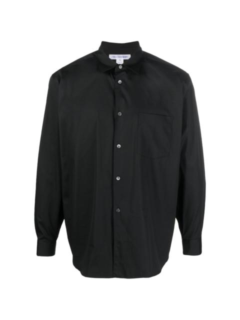 long-sleeve cotton shirt