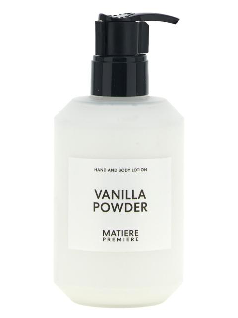 MATIERE PREMIERE Hand and Body Lotion 'Vanilla Powder' 300 ml