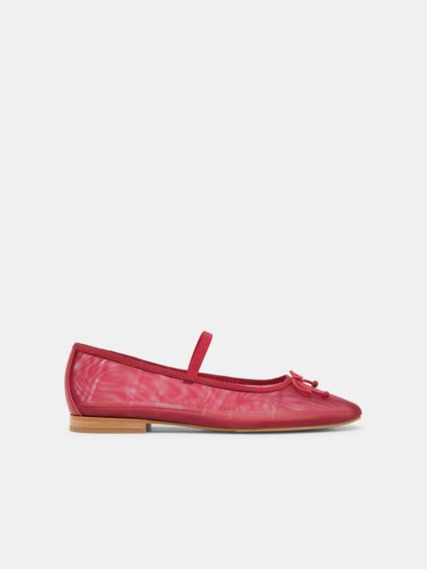 dolce vita CADEL BALLET FLATS CRIMSON MESH
