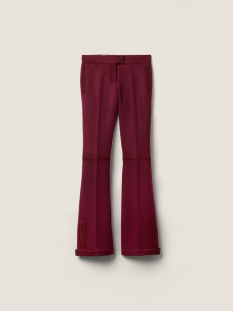 Miu Miu Double wool pants