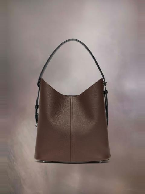 Maison Margiela Dres Sage Hobo Shoulder Bag In Brown Leather