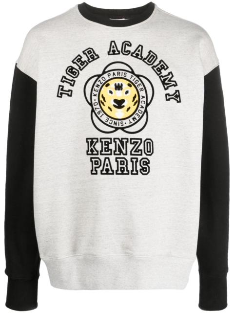 logo-print cotton sweatshirt