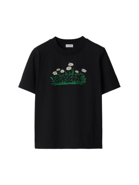daisy-logo cotton T-shirt