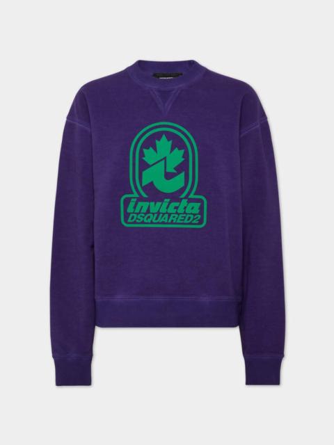 DSQUARED2 BEST FADE DYED INVICTA JUST RIGHT SWEATSHIRT