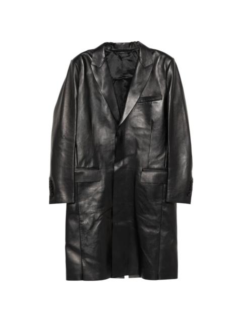 TOM FORD leather coat