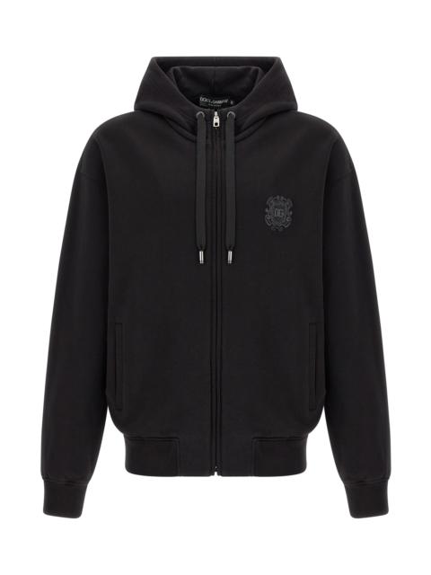 Dolce & Gabbana Coat Of Arms Logo Hoodie
